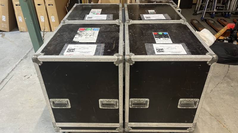 Transport économique de flight case de sono de Nice à Paris (France)