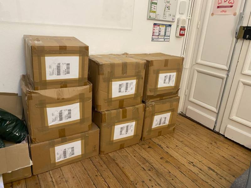 Expédition multi colis par UPS de Bordeaux vers Paris, remise importante pour client prémium